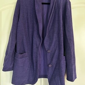 VTG Weekenders Women’s Sz M Collared Button Front Cardigan Long Line Sweater